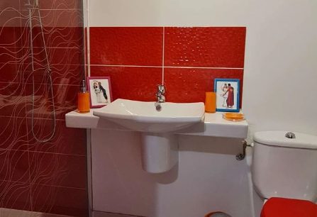 Chambre Pop Art — salle de bain
